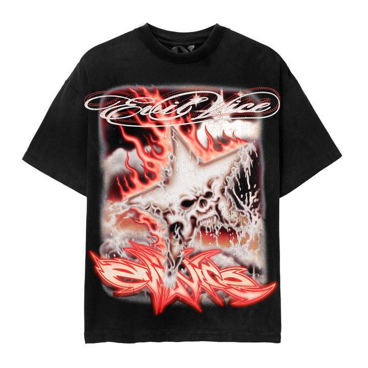 Evil Star Tee (Black)