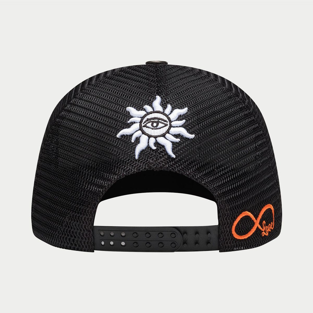 Mood Trucker Hat II (Black Interchangeable Patches)