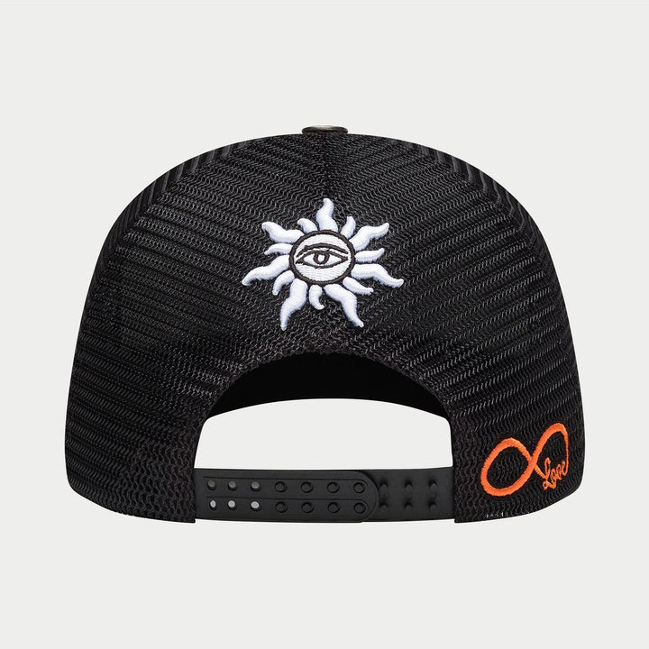 Mood Trucker Hat II (Black Interchangeable Patches)