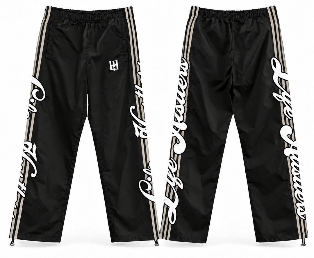 Life Hustlers Track Pants (Black)
