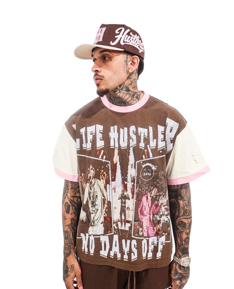 LH Travis Scott Tee (Brown)