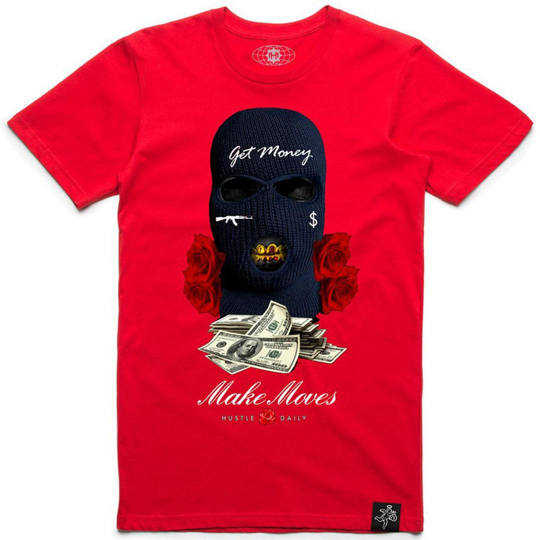 Ski Rose CB Tee (Red) | Hasta Muerte