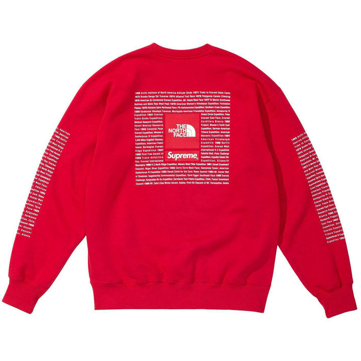 Supreme/The North Face® Crewneck (Red)