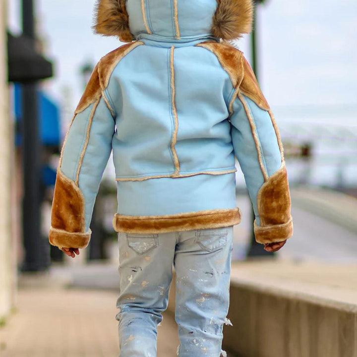 Kids El Jefe Denim (Sky) Model | Jordan Craig