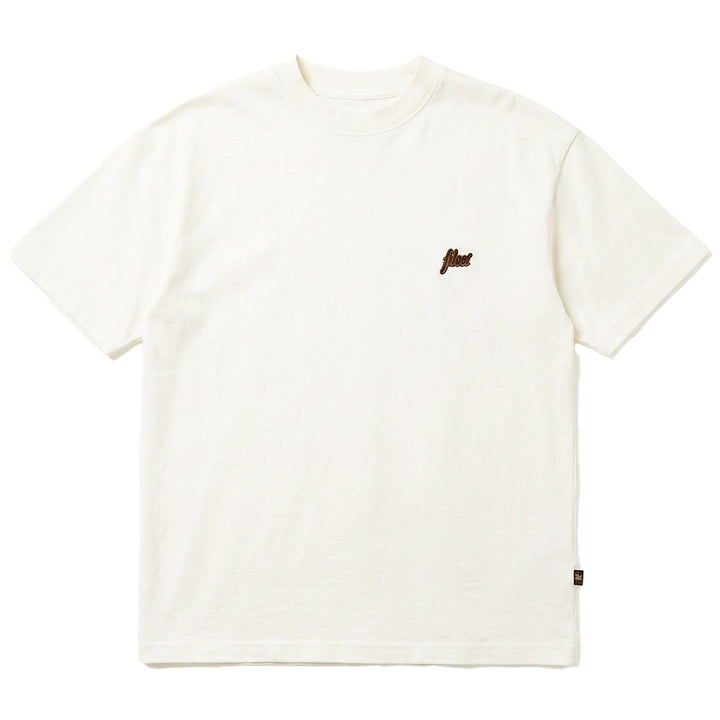 Silicone Logo Oversize Tee (Vanilla / Chocolate)