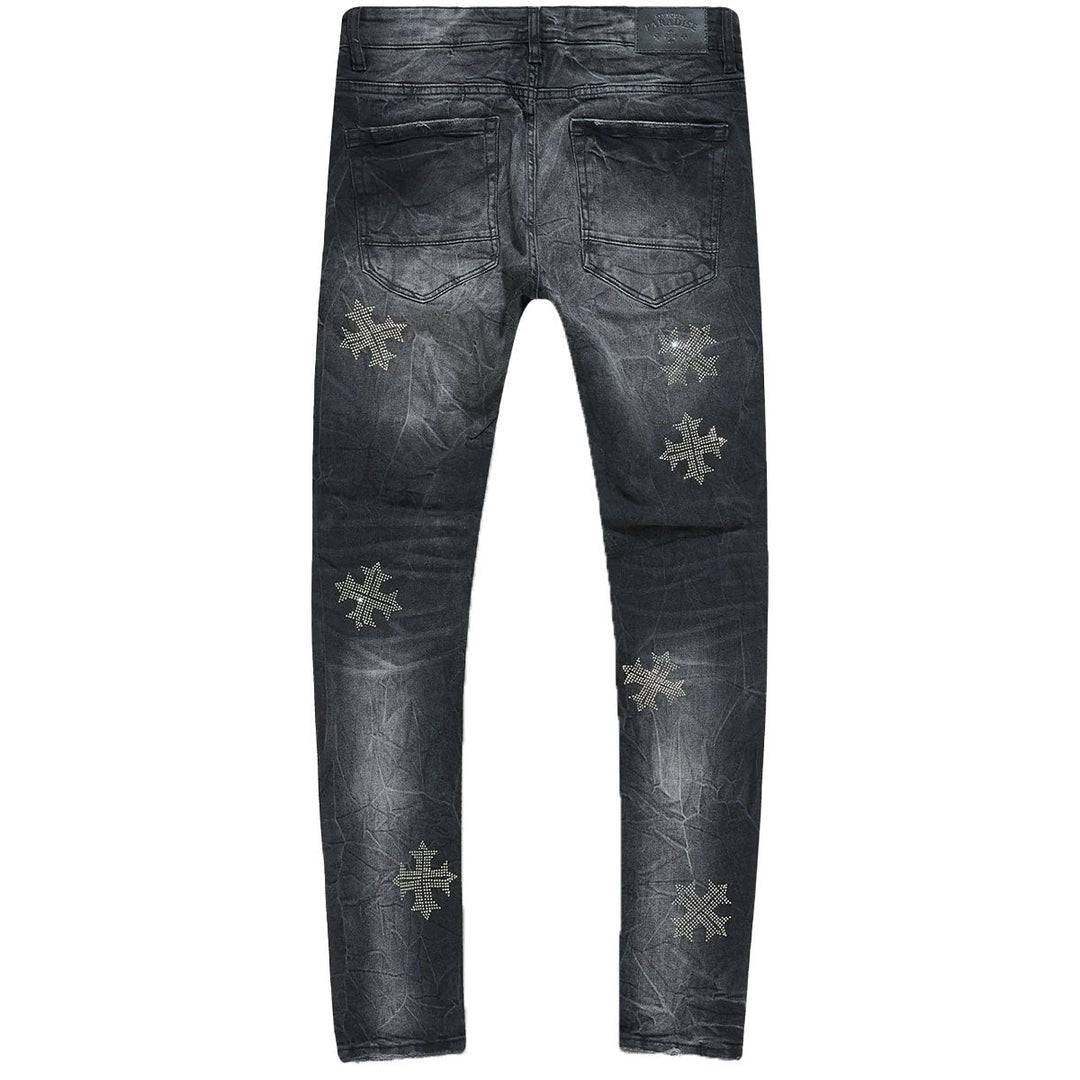 Slim Taper Limelight Denim (Sombra negra)