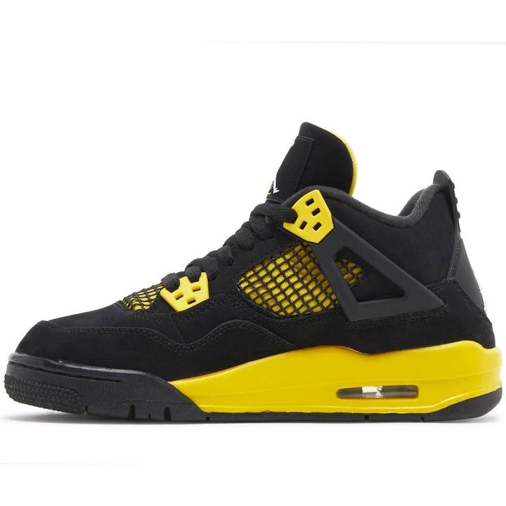 Air Jordan 4 Retro GS 'Thunder' 2023 408452 017  Side View