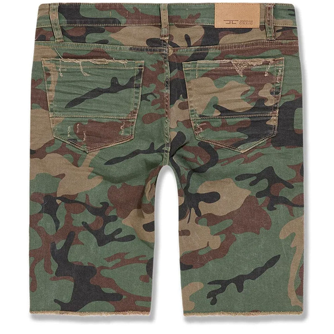 Kids Tulsa Twill Shorts (Vintage Camo)