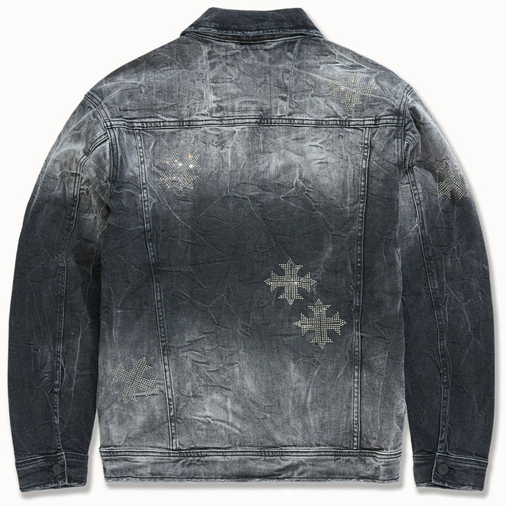 Limelight Denim Trucker Jacket (Black Shadow)