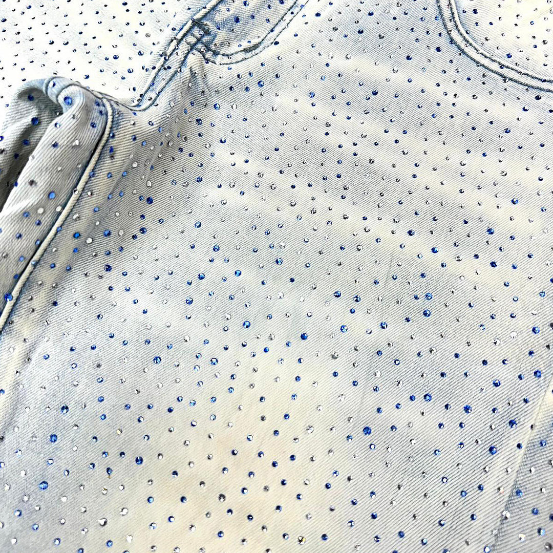 Flared Stone Pants (Ice Wash)