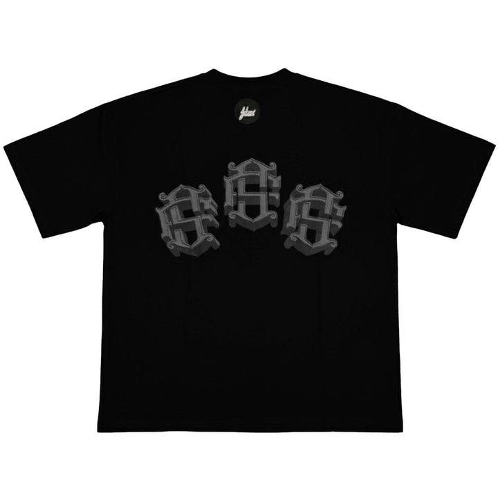 Zorath 3D Oversize Tee (Black / Grey)