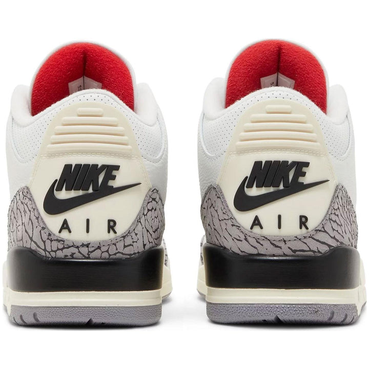 Air Jordan 3 Retro 'White Cement Reimagined' DN3707 100 Rear