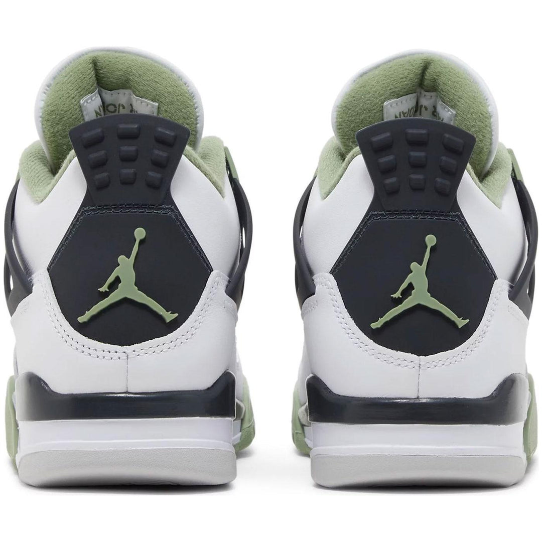Wmns Air Jordan 4 Retro 'Seafoam' AQ9129 103 Rear | USW