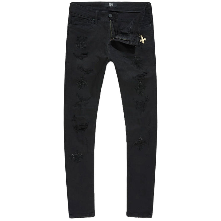Slim Taper Limelight Denim (Jet Black)