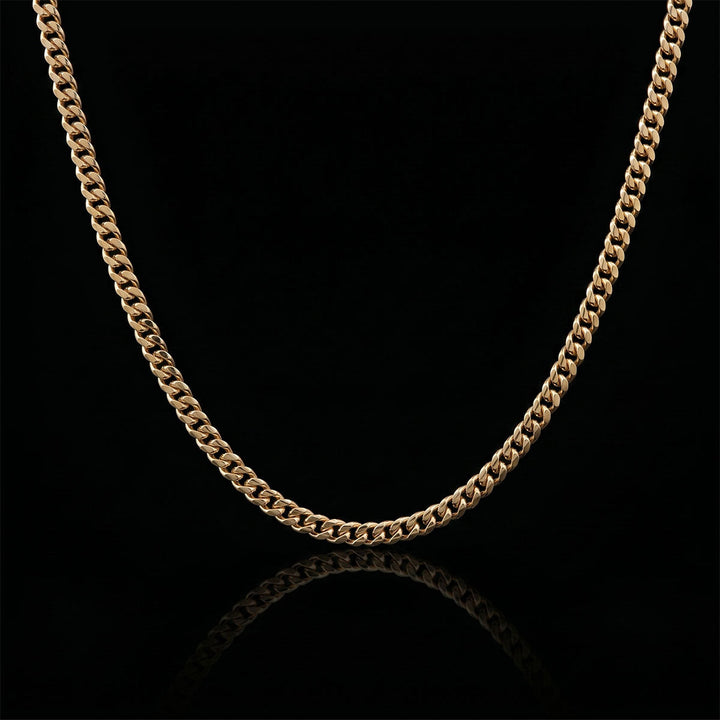3mm Sterling Silver Cuban Necklace