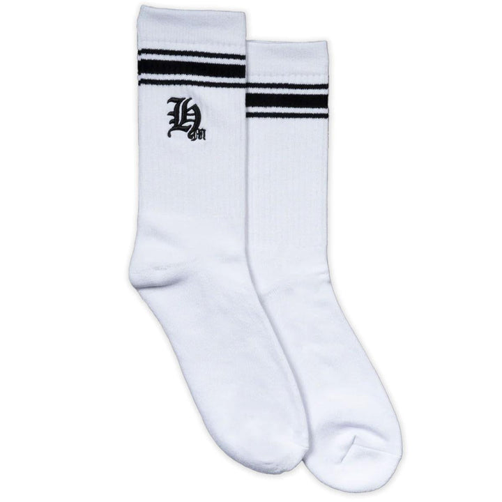 HM OE Stripe Socks (White)