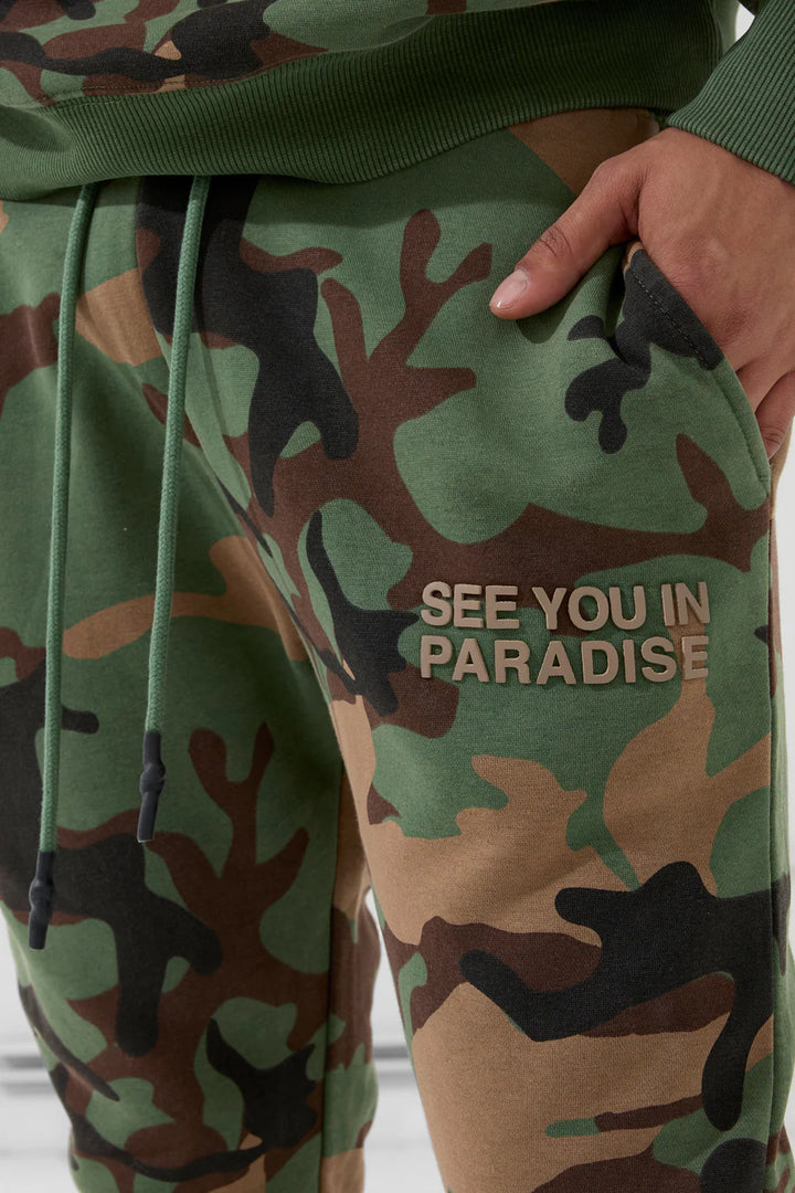 SYIP Stacked Sweatpants (Vintage Camo)