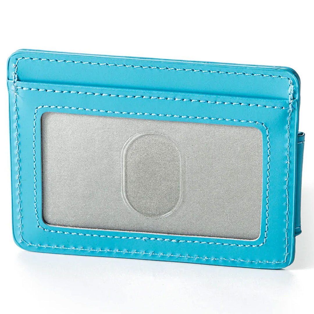 Big Chips &amp; Cookies Money Clip Leather Card Holder (Cookies Blue) Detail