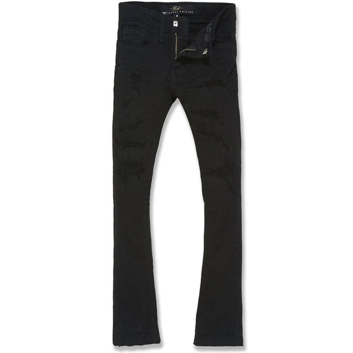 Martin Super Skinny Stacked Denim (Black)
