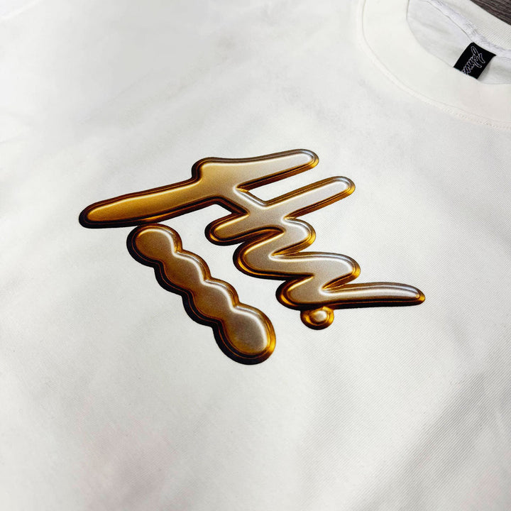 Alloy Gold Oversize Tee (Vanilla)