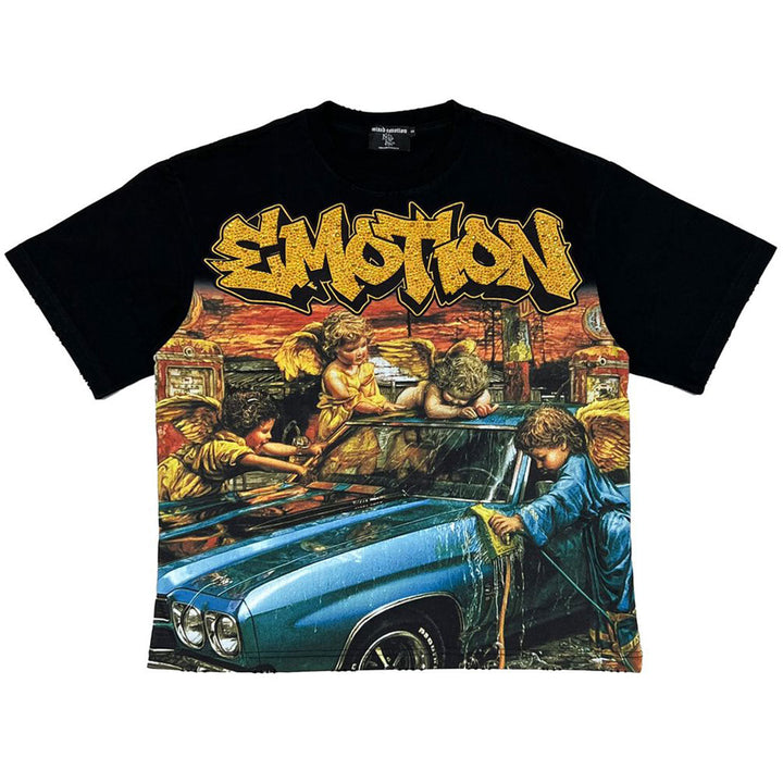 Angel Wash Tee (Black)