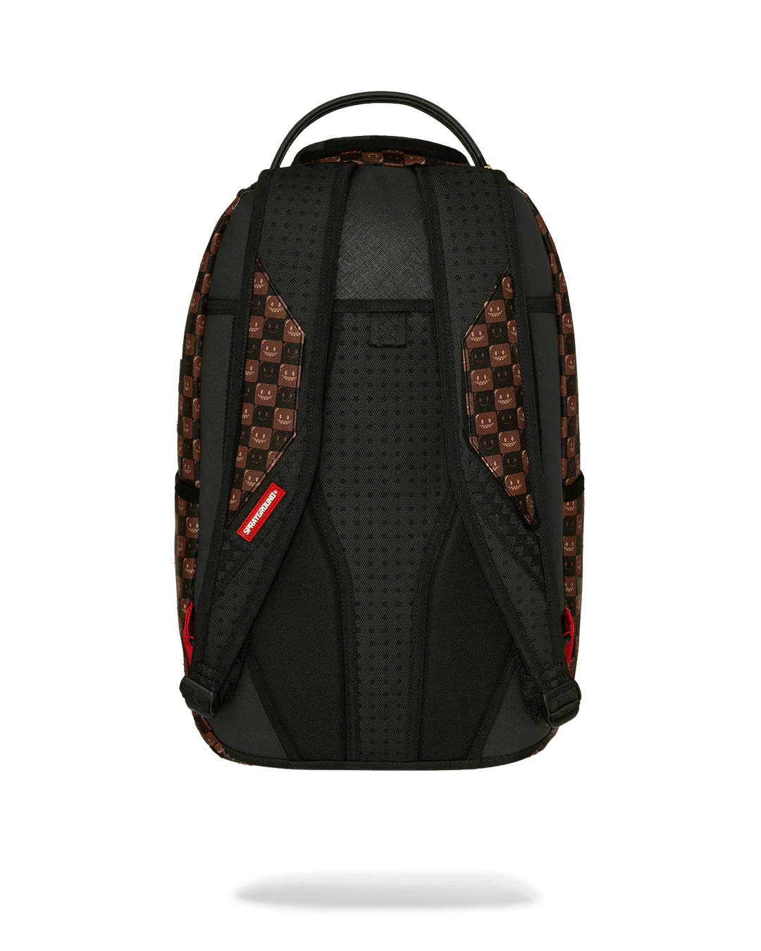 Sharks In Paris WTF Bubble Brown Check Backpack
