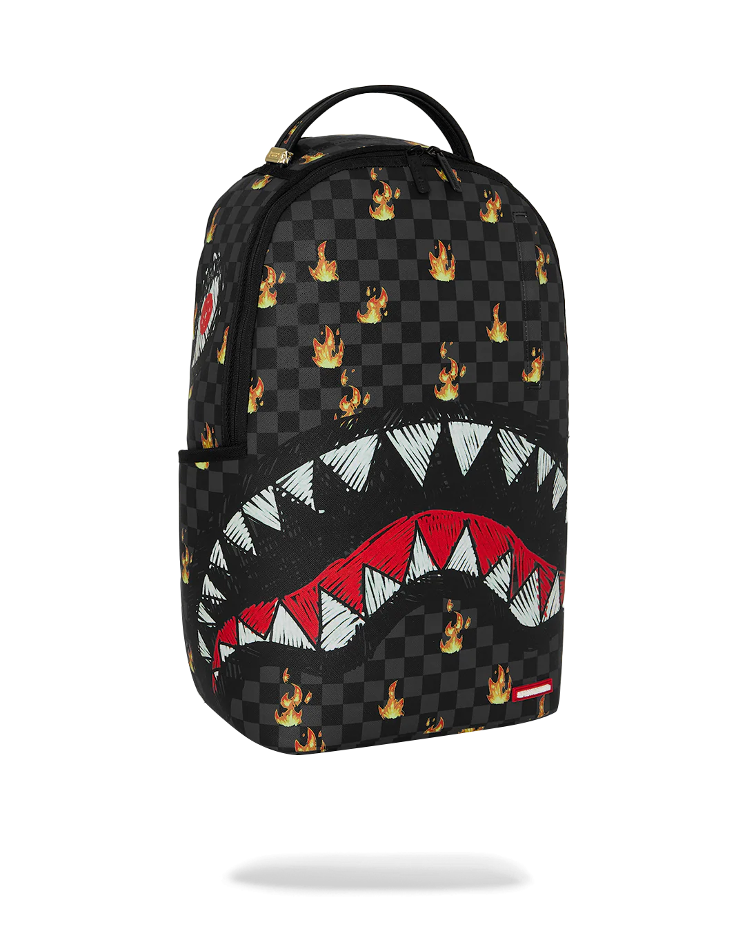 Scribble Fire Check Backpack