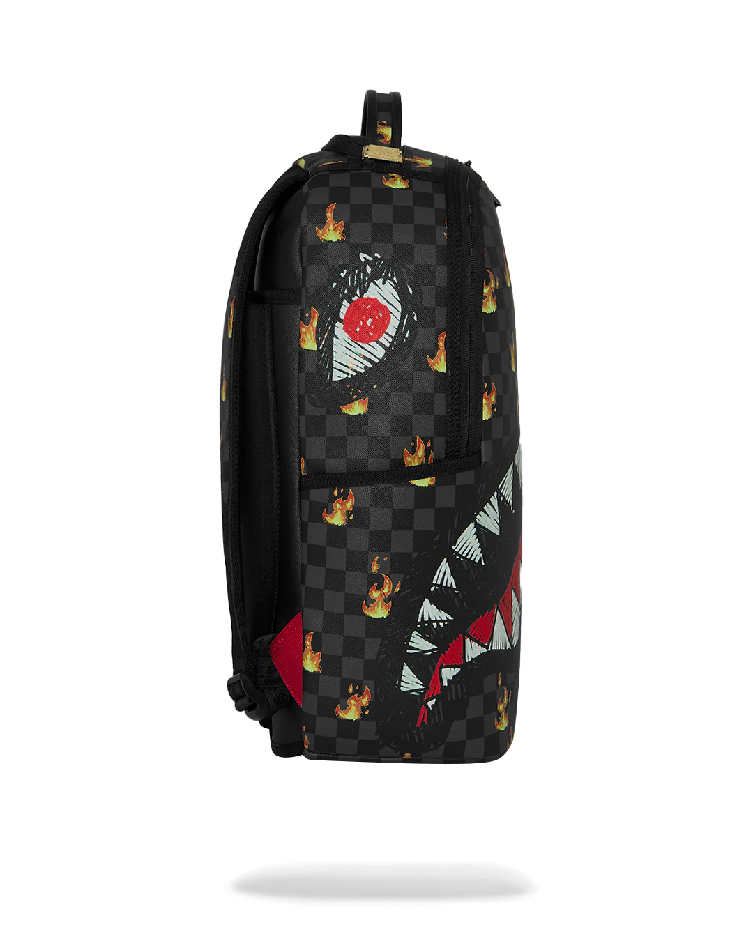 Scribble Fire Check Backpack