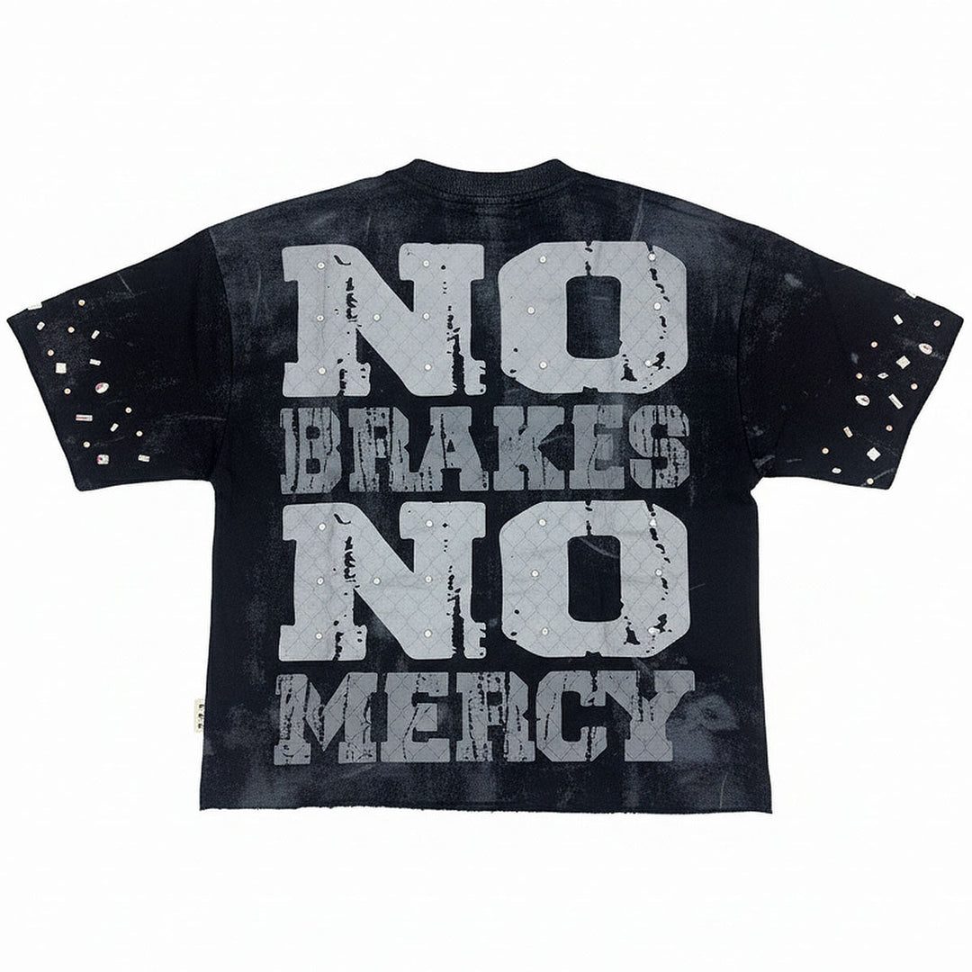 Crew Cropped Tee (Black)