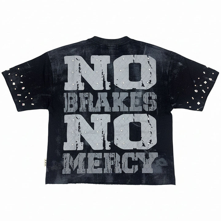 Crew Cropped Tee (Black)