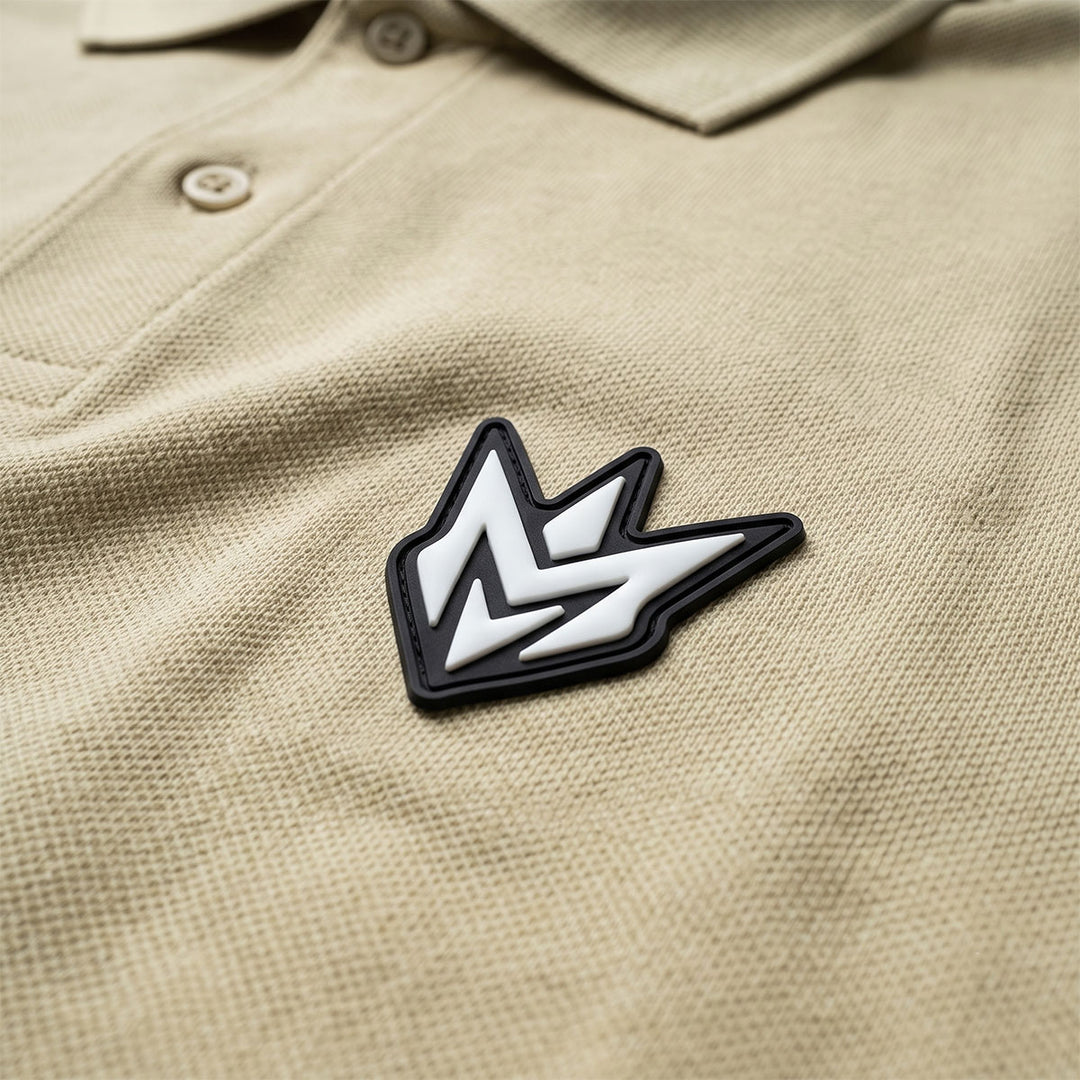 Logo Polo Shirt (Beige)