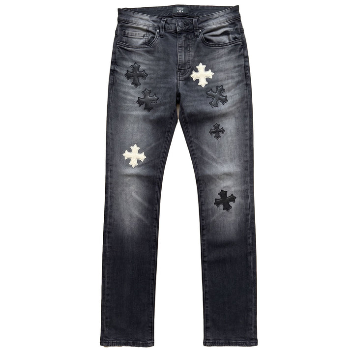 Martin Stacked Denim (Black Ice)