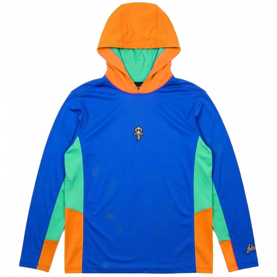 Poseidon Hooded Shirt (Blue)