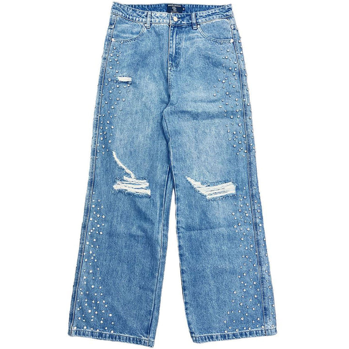 Blue Stone Baggy Jeans
