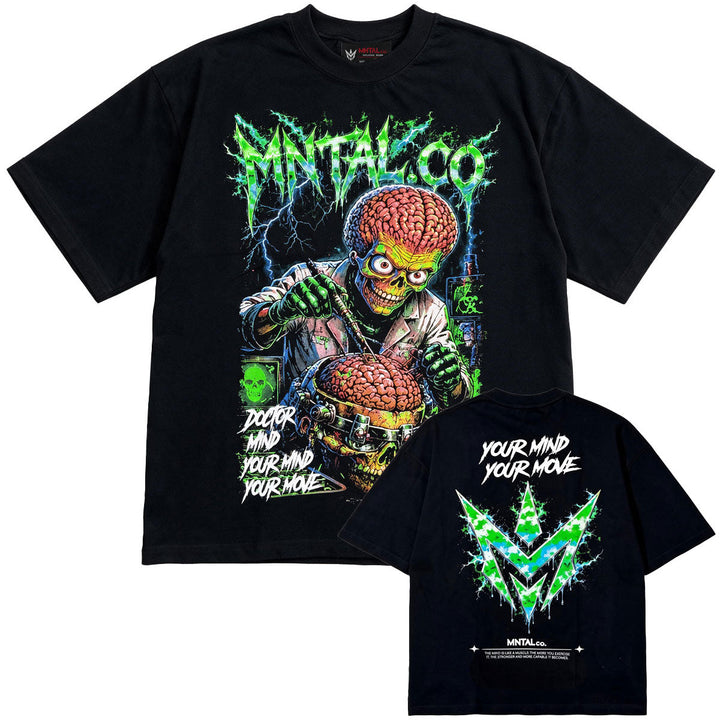 Brain Surgery Oversize Tee (Black)