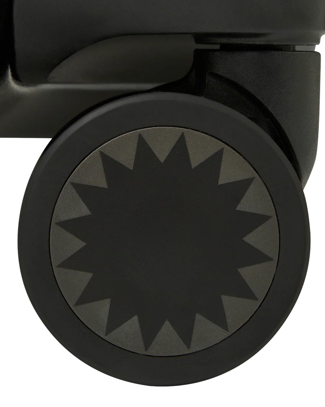 Black Check Toon Shark Carry-On Luggage