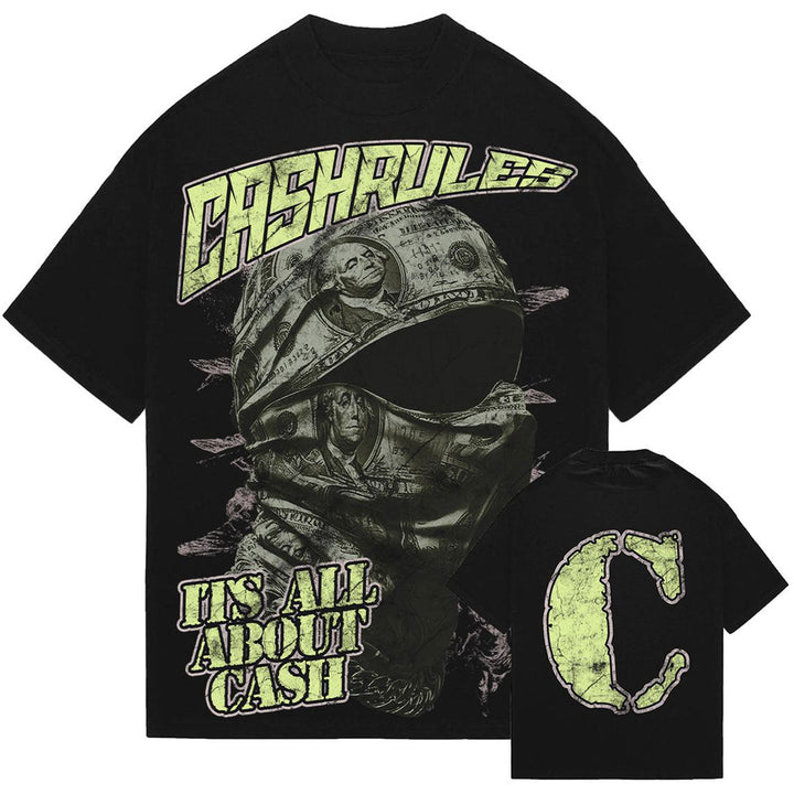 Cash Rules Tee (Black)