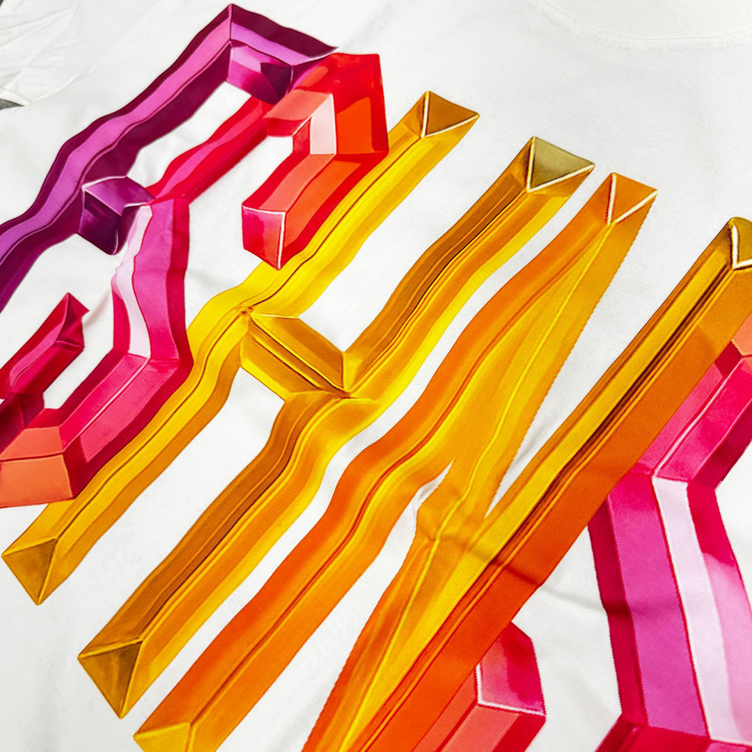 Big Crystal Oversize Tee (Vanilla)