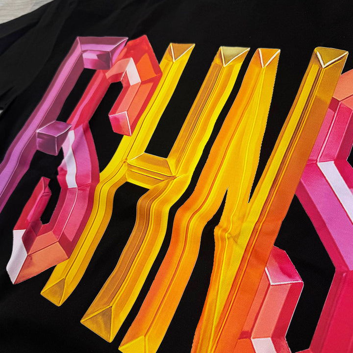 Big Crystal Oversize Tee (Black)