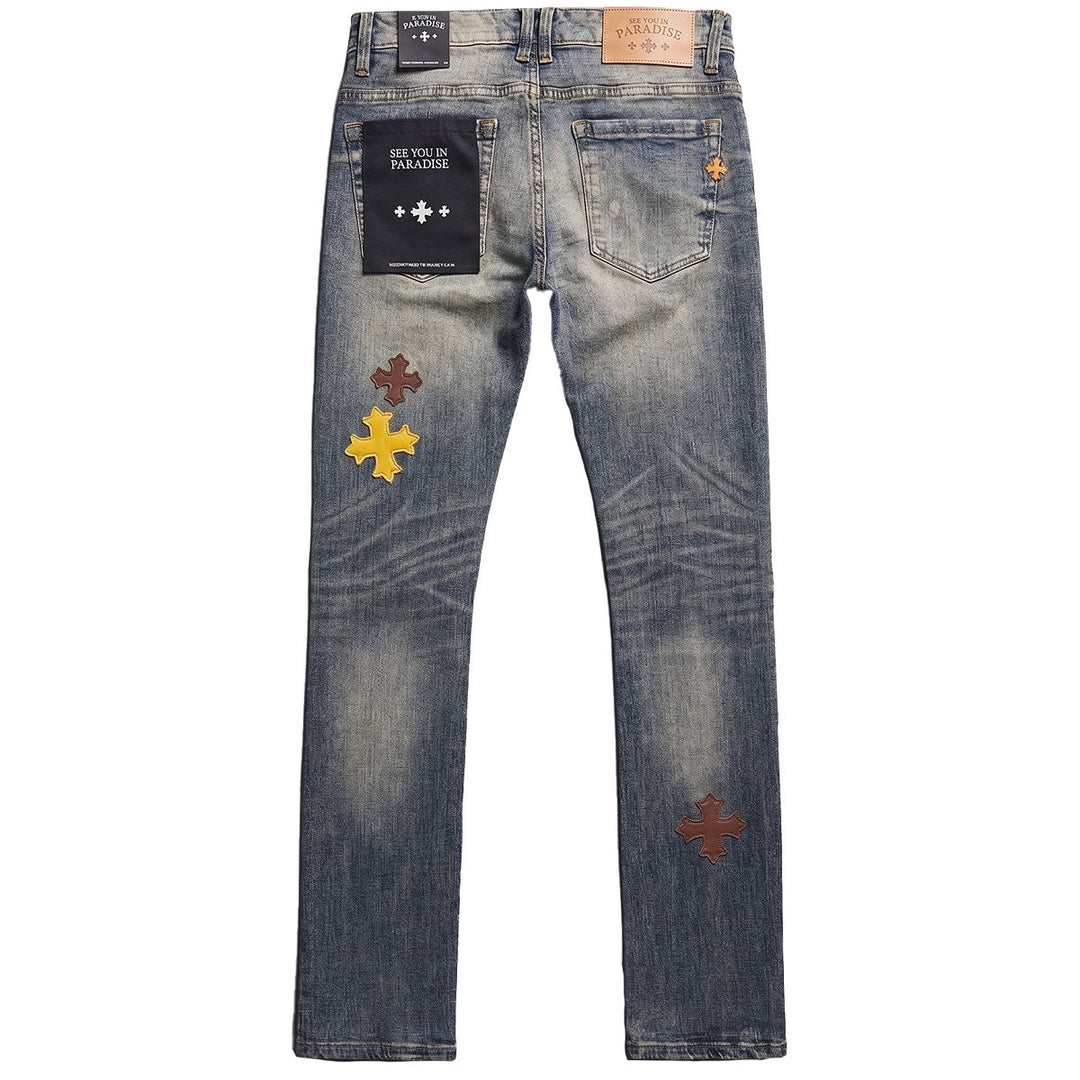 Martin Stacked Denim (Desert)