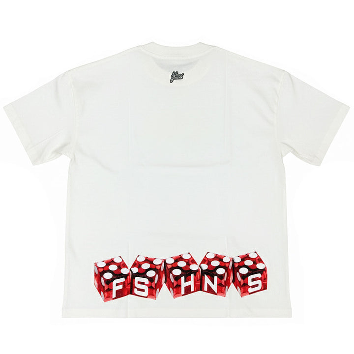 Red Dice Oversize Tee (Vanilla)