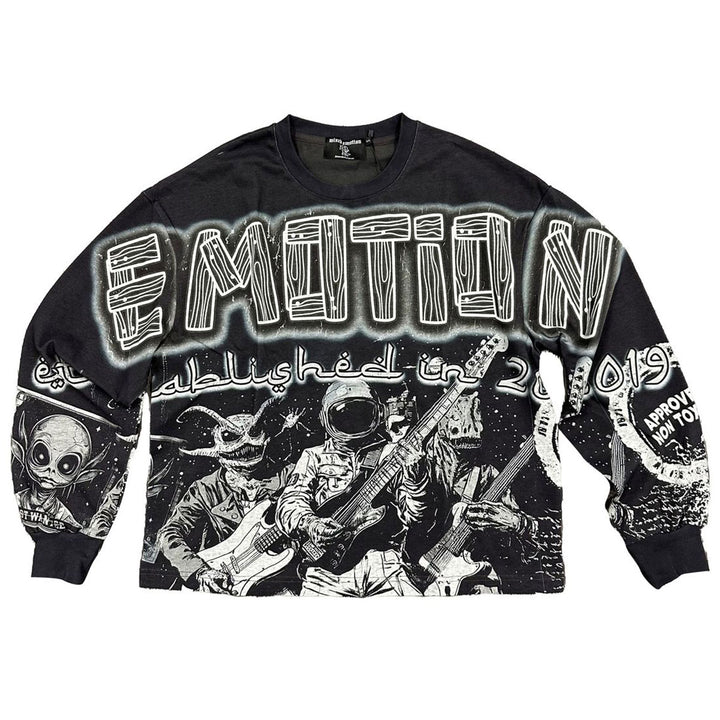 Astro Long Sleeve Tee (Black)