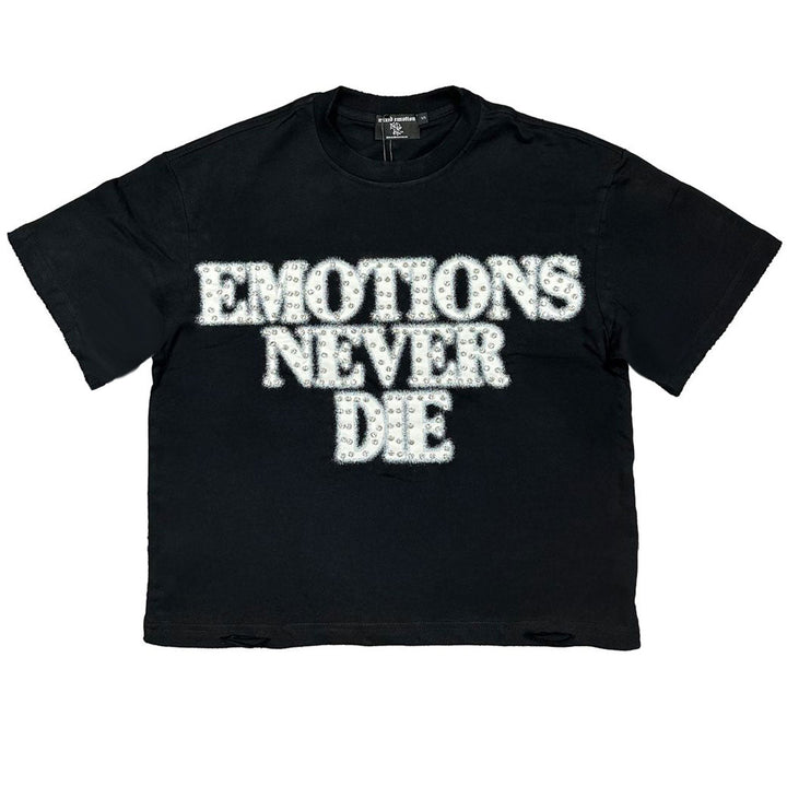 End Rhinestone Tee (Black)