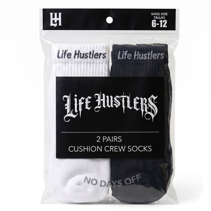 Life Hustlers Essential Socks (2 Pairs)
