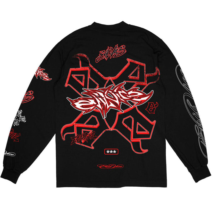 X-Ray Long Sleeve Tee (Black)