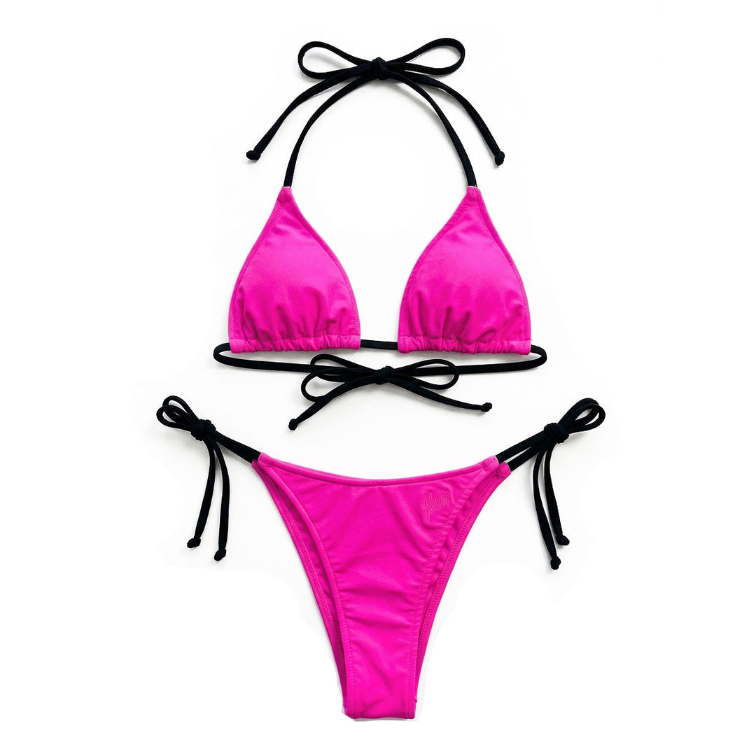 Poseidon Bikini Set (Neon Pink)