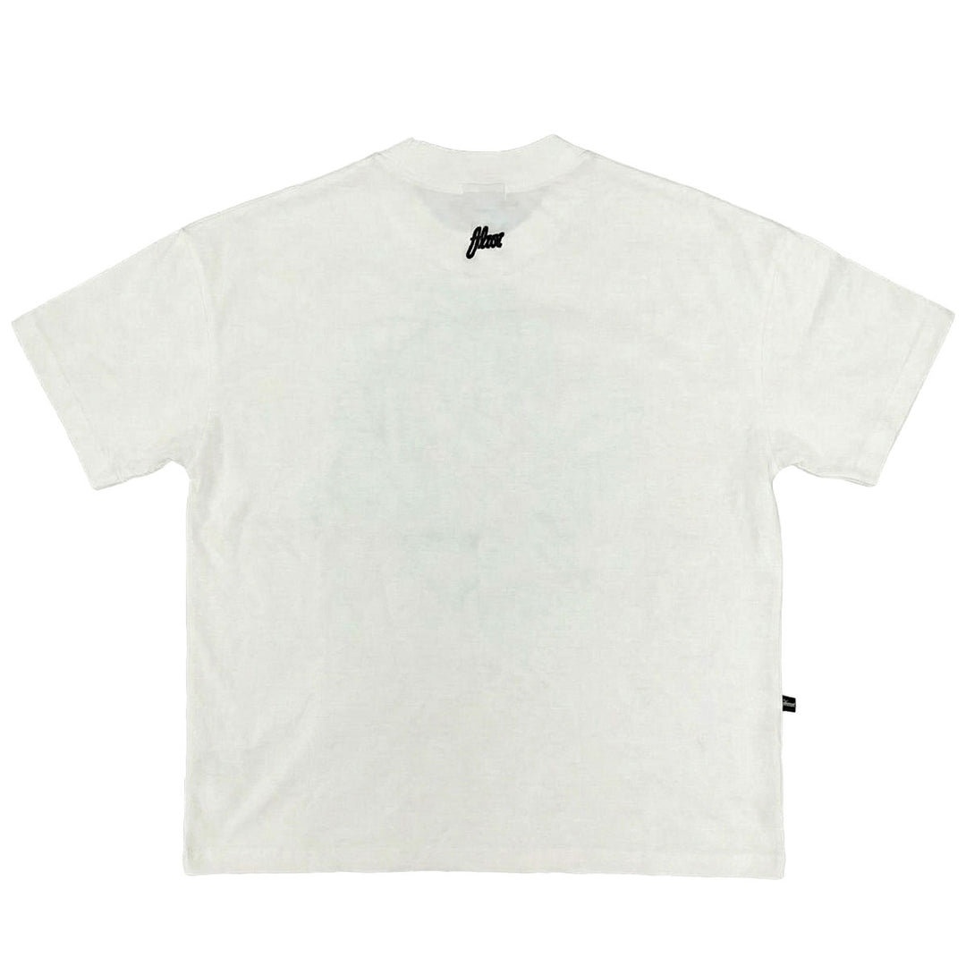 Silicone Logo Oversize Tee (Vanilla/Black)