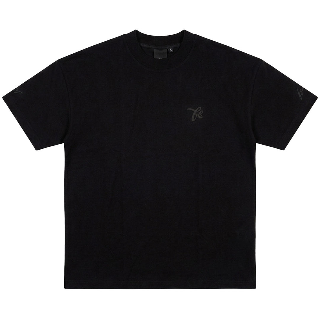 FS Script Oversize Tee (Full Black)
