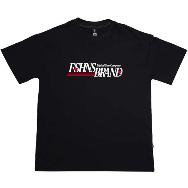 Digital Star Oversize Tee (Black)