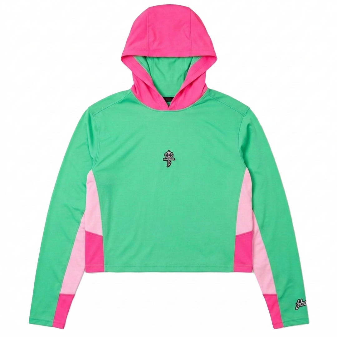 Poseidon Cropped Shirt (Mint)